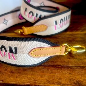 Louis Vuitton guitar strap